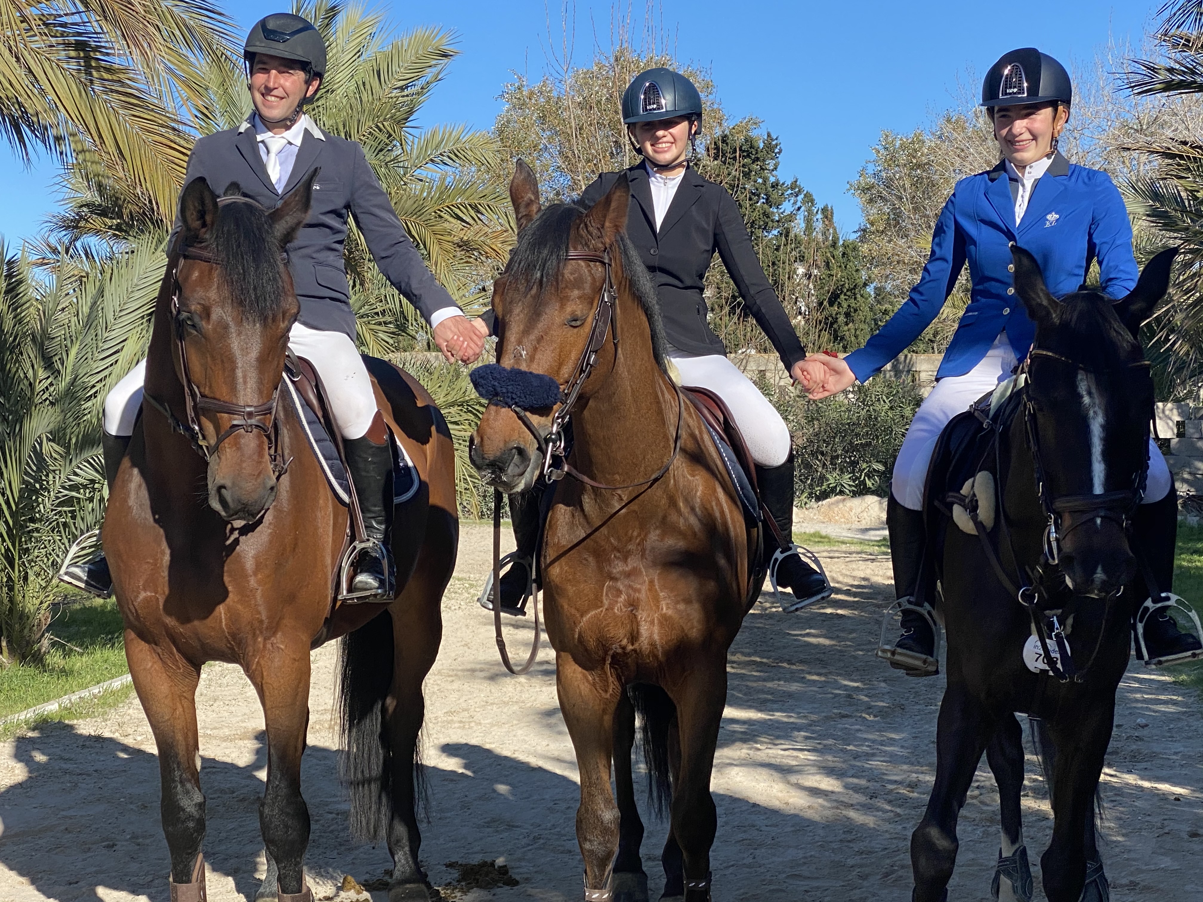 CUATRO JINETES NAVARROS PARTICIPAN EN EL CAMPEONATO DE ESPA&Ntilde;A ABSOLUTO DE SALTOS 2020